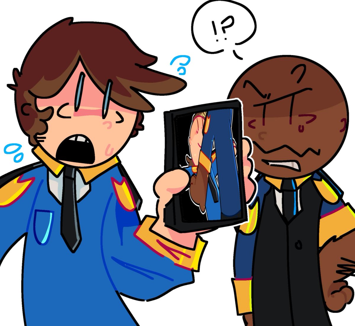 9r1d3y's tweet photo. SHH ignore my upload schedule

#dogman #knightxchief #knightchief #officerknight #chief https://t.co/jelARH0Ks5