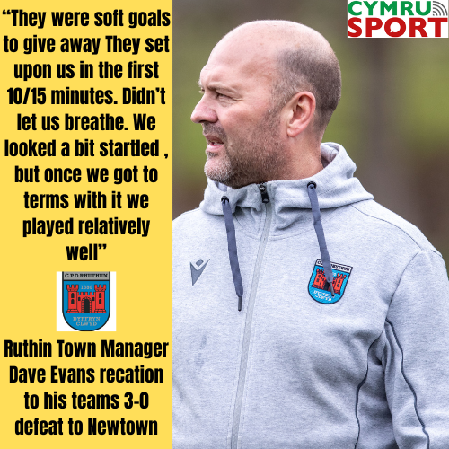 Cymru Sport (@cymru_sport) on Twitter photo Post Match Interview Dave Evans Newtown 3 RUTHIN TOWN 0
Hear the thoughts of <a href="/RuthinTownFC/">Ruthin Town FC</a> Manager <a href="/daveevans08/">Dave Evans</a> on his teams 3-0 defeat at <a href="/NewtownAFC/">Newtown AFC</a>
cymrusport.cymru/post-match-intโฆ Post Match Interview Dave Evans Newtown 3 RUTHIN TOWN 0
Hear the thoughts of <a href="/RuthinTownFC/">Ruthin Town FC</a> Manager <a href="/daveevans08/">Dave Evans</a> on his teams 3-0 defeat at <a href="/NewtownAFC/">Newtown AFC</a>
cymrusport.cymru/post-match-intโฆ