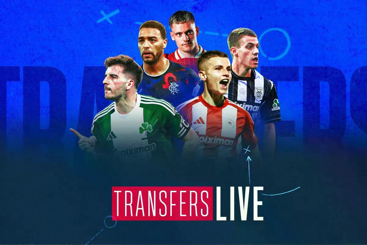 sport24's tweet image. LIVE μεταγραφές: Όλες οι τελευταίες εξελίξεις στην Ελλάδα και στον κόσμο sport24.gr/liveblog/live-…