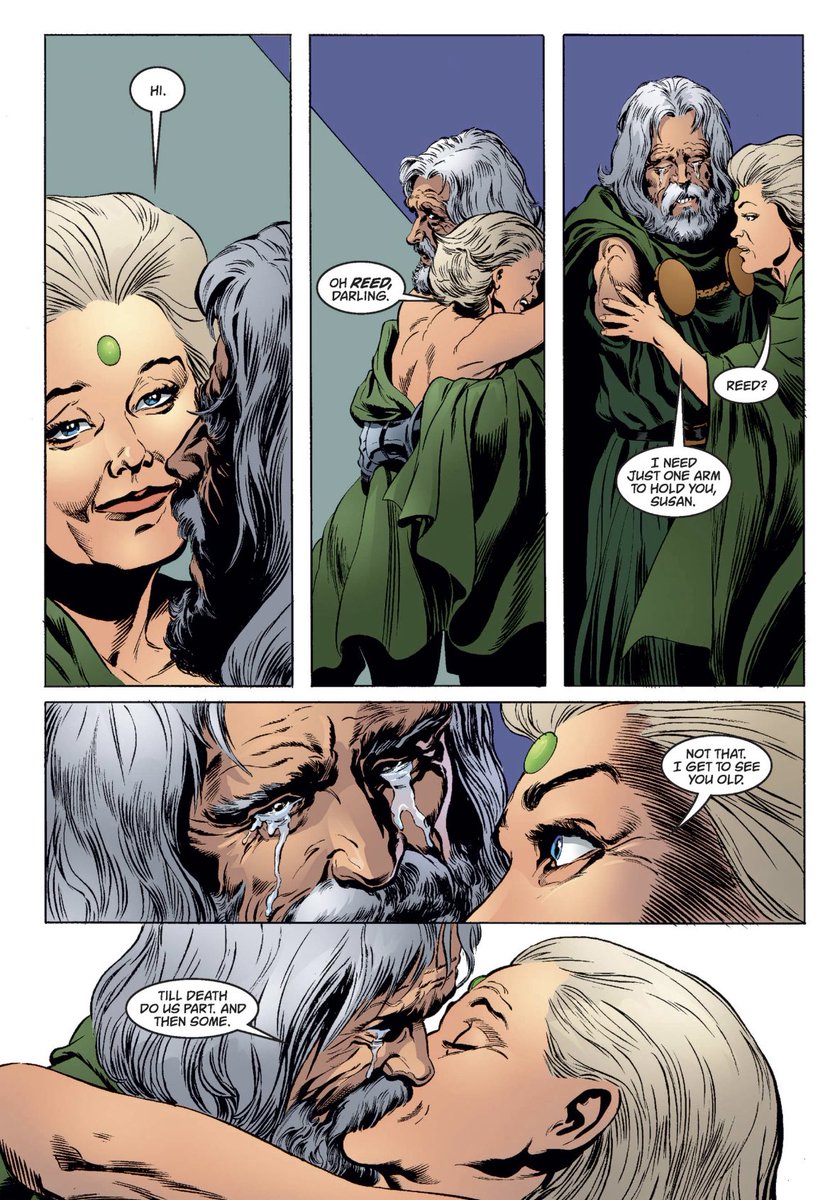 Cryptttid's tweet image. Earth X reedsue makes me sob so much seeing them reunite and BOTH looking old and sweet together omg 😭
