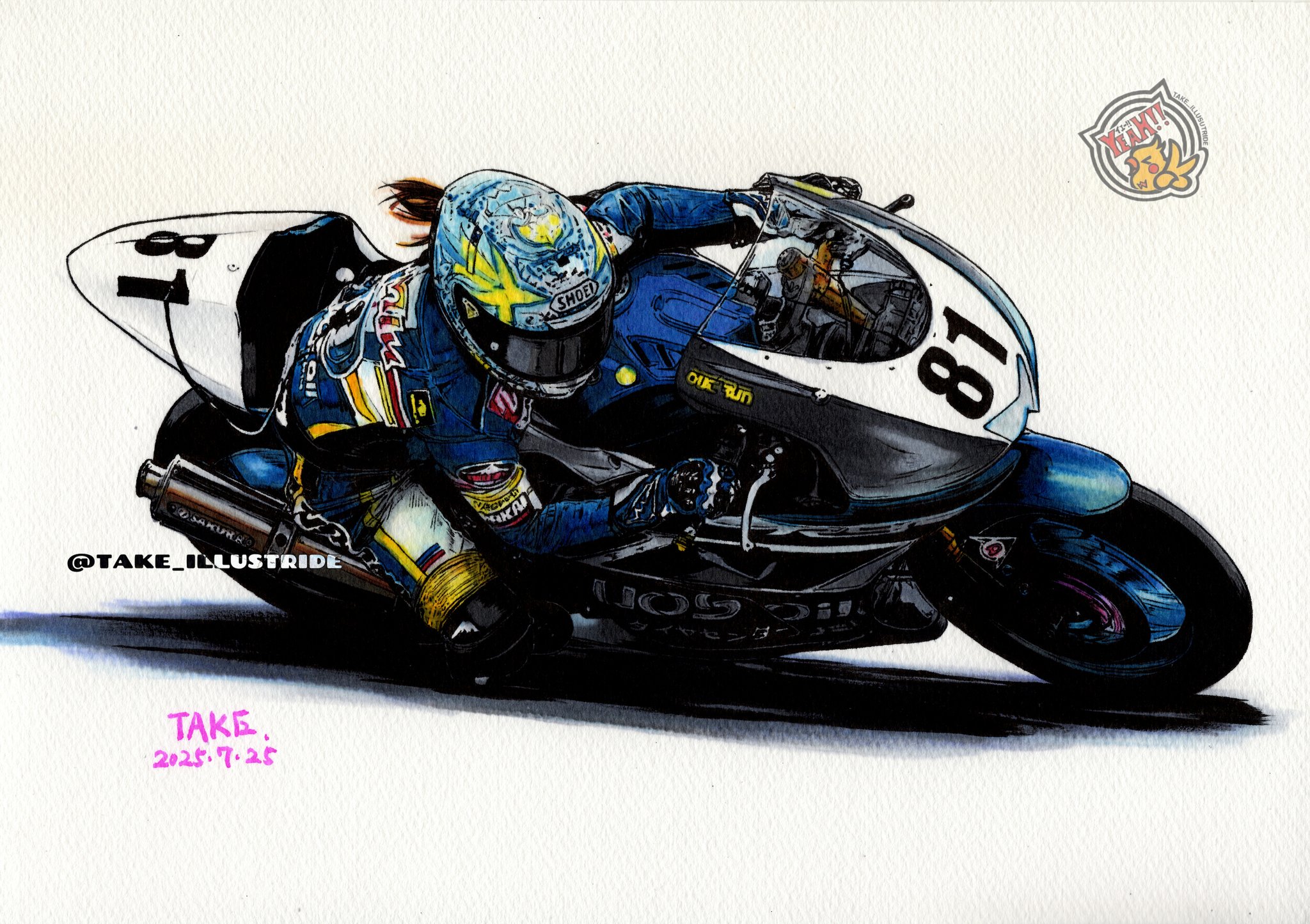 タケ・無限・イラストライダー on X: 