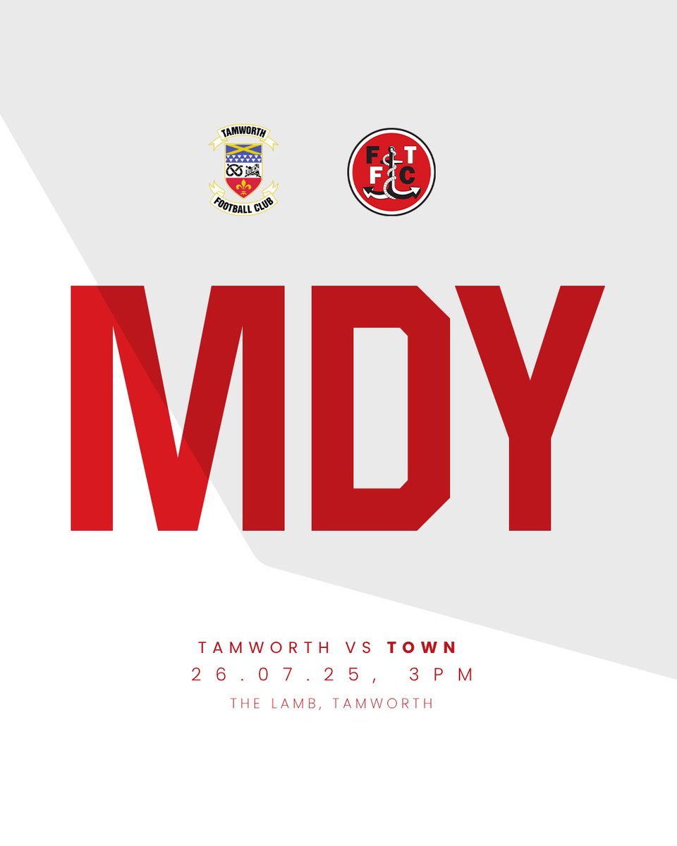 AcademyFTFC's tweet image. Pre-season ramping up 💪
U21 v @tamworthfc
U18 v @BWFCBandAcademy
#OnwardTogether | #C’MonYouYoungCods