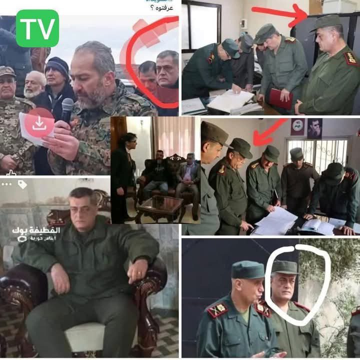 Assad regime officers are now leading Israeli-backed Druze militants in Suwayda. 
Names include Tariq Al-Shufi, Adel Jadallah Qaisar, Samer Al-Sharaani, and Hadi Abu Assi. 

The "Save the Minorities" campaign is a joint pro-Assad/Israel effort to divide Syria.