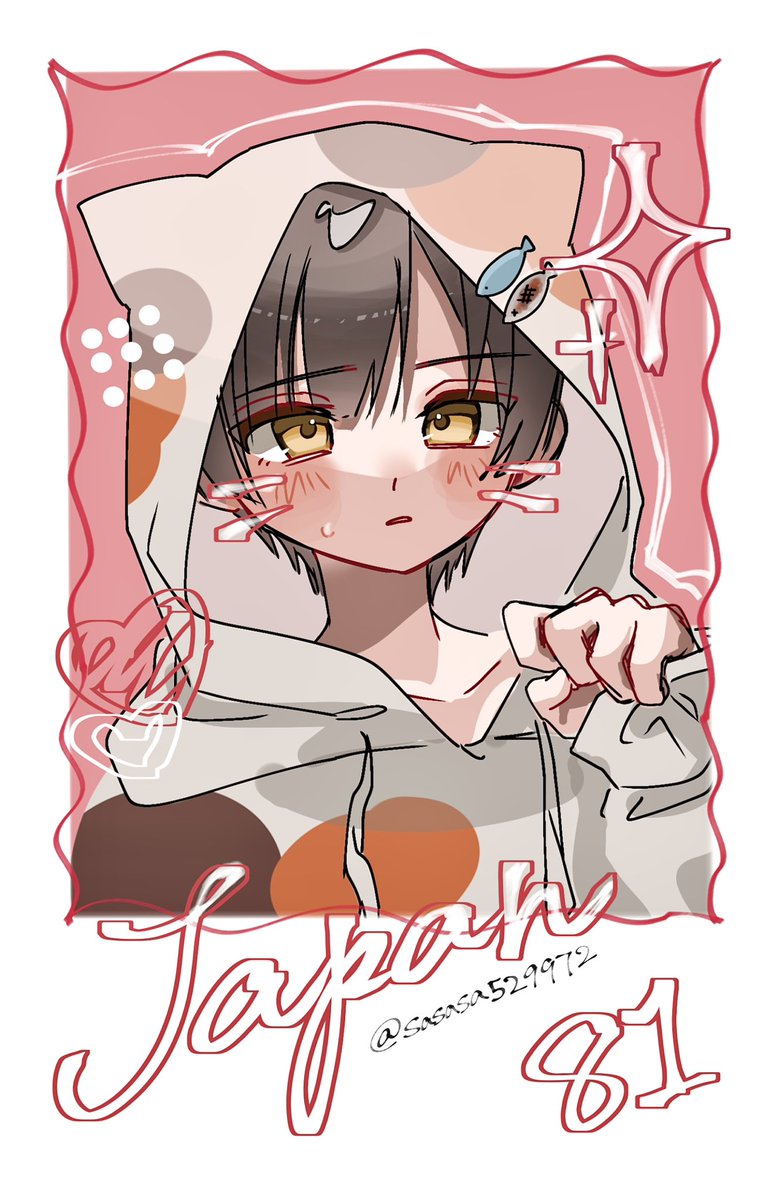 sasasa529972's tweet image. チェキ風むずい
