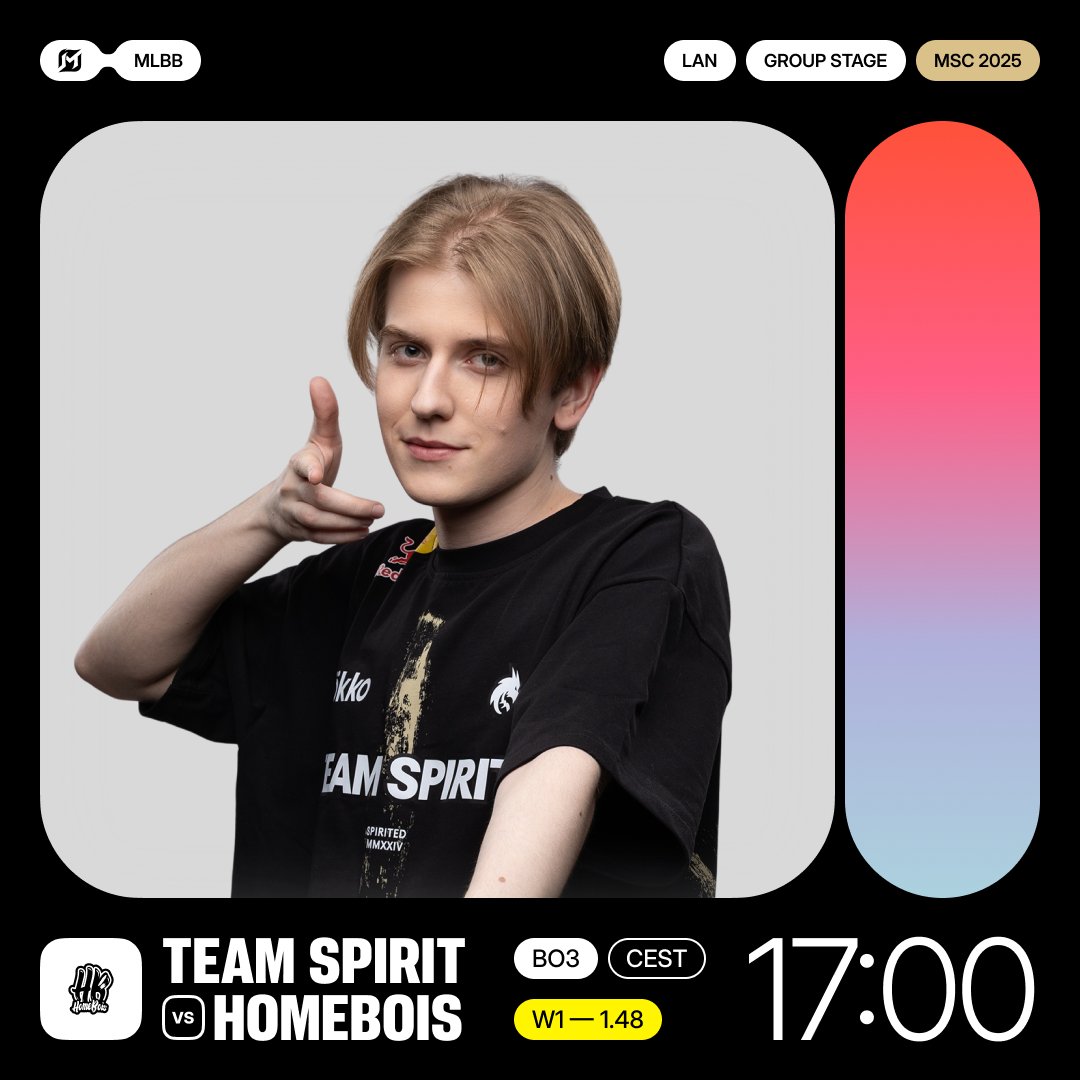 TSpirit_MLBB's tweet image. Continuing our EWC run today!

🆚 HomeBois | 17:00 CEST
