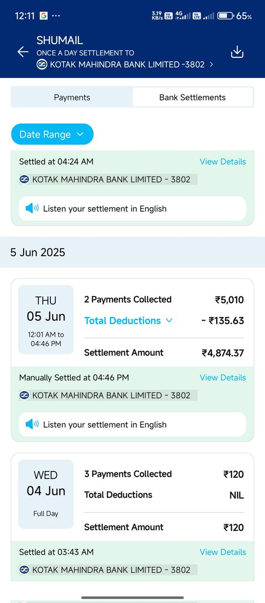 ShumailMal98026's tweet image. Paytm promised to charge ₹69/month for 6 months, after which the soundbox would be free. But instead, they've increased the charges to ₹89 and now ₹110 for the last month. On top of that, random amounts like ₹10, ₹20are also being deducted. This is fraud.#paytmscam
@Paytm