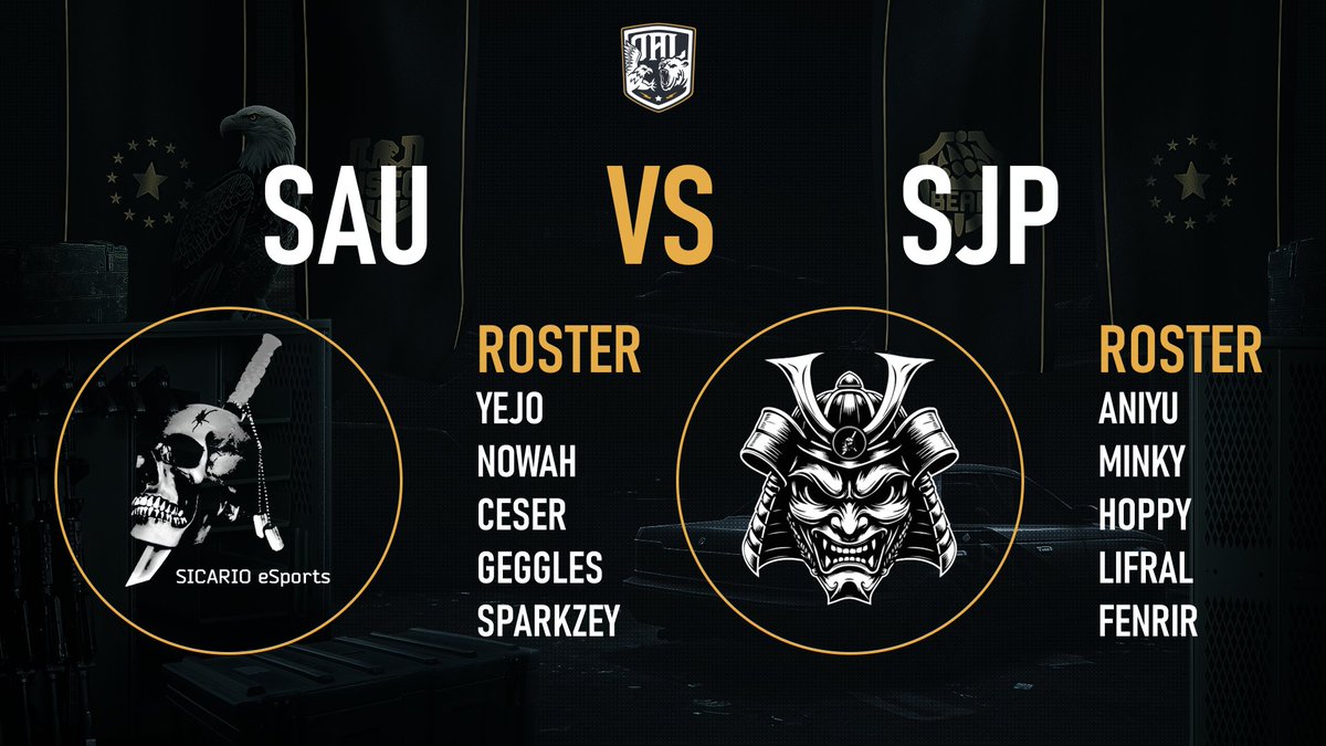 🏆OAL S7 Playoffs
🇦🇺Sicario AU vs Sicario JP 🇯🇵

🇦🇺Official - twitch.tv/oceanicarenale…
🇯🇵 Watch Party - twitch.tv/mantaway16

⬇️UPDATE: 🇦🇺PAN v AEK 🇨🇳
Unfortunetly AEK is unable to attend and will FF. 
The winner of this matchup will face PAN in the finals!
#OAL | #TarkovArena