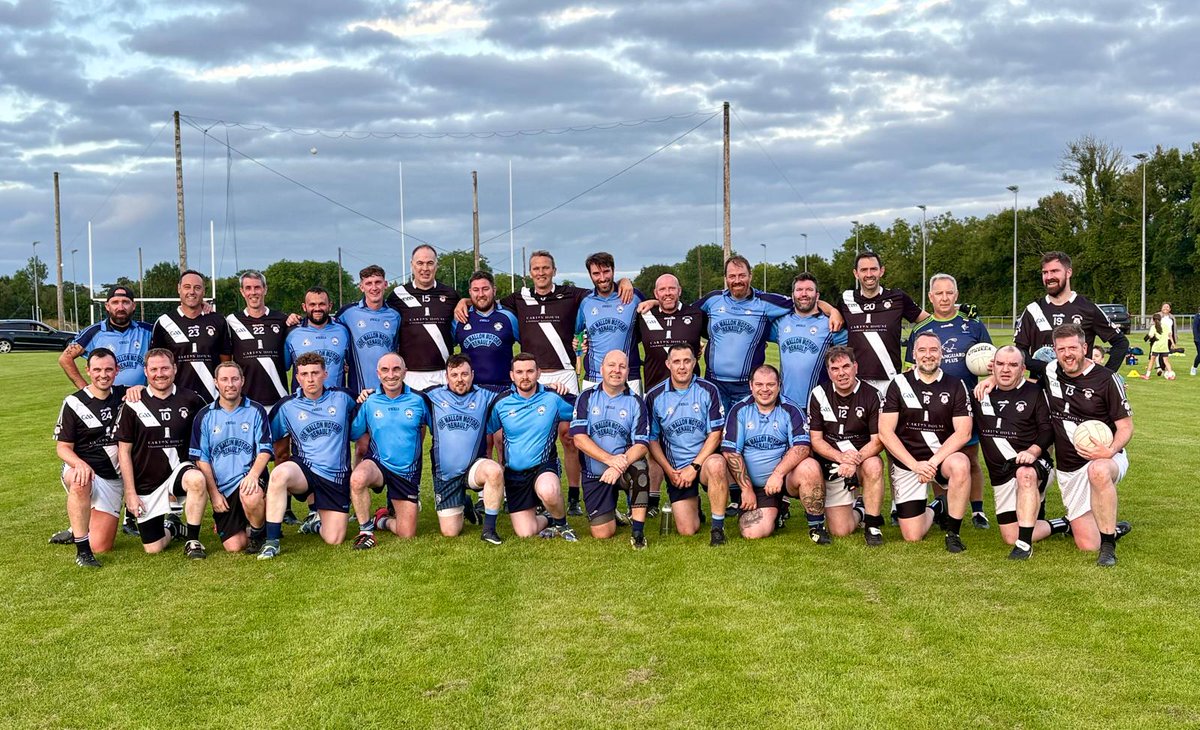 Our Dads &amp; Lads group started training 4 weeks ago and were delighted to get their first game against <a href="/maynoothgaa/">Maynooth GAA</a> last night. Big thanks to the Crom Abú for coming over. New players welcome to join