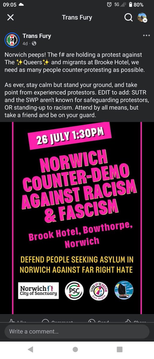 WiltsAnnabelle's tweet image. Apparently stand up to racism arenโt known for standing up to racism.
