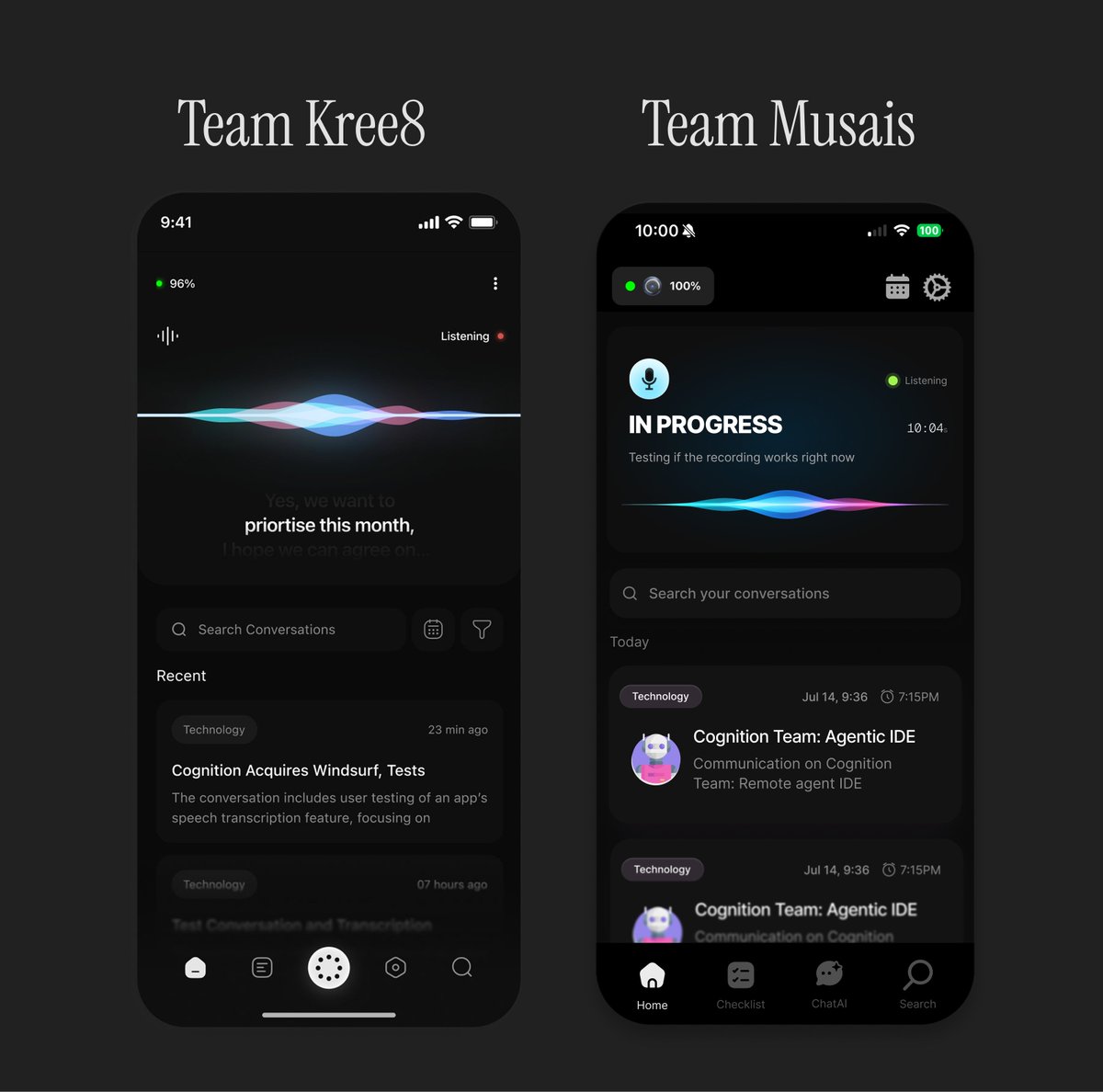 AmenaiSabuwala's tweet image. Which team cooked well designers?
@letskree8 or @Musaisdesigns