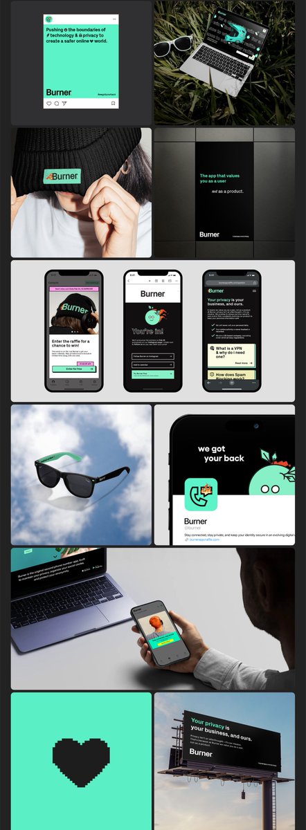 coder_dandriyal's tweet image. "Designing for trust isn't about locks and shields, it's about clarity."
Burner is a conceptual UI exploration around digital privacy, which is designed to help anonymity feel intuitive, not scary.
I wanted to create an experience where clarity = trust; using soft dark modes,…