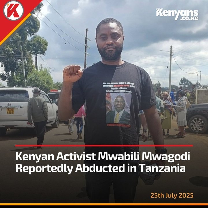 If you see this amplify. 

Mwabili has done a very good job in the movement. 

#FreeMwabiliMwagodi