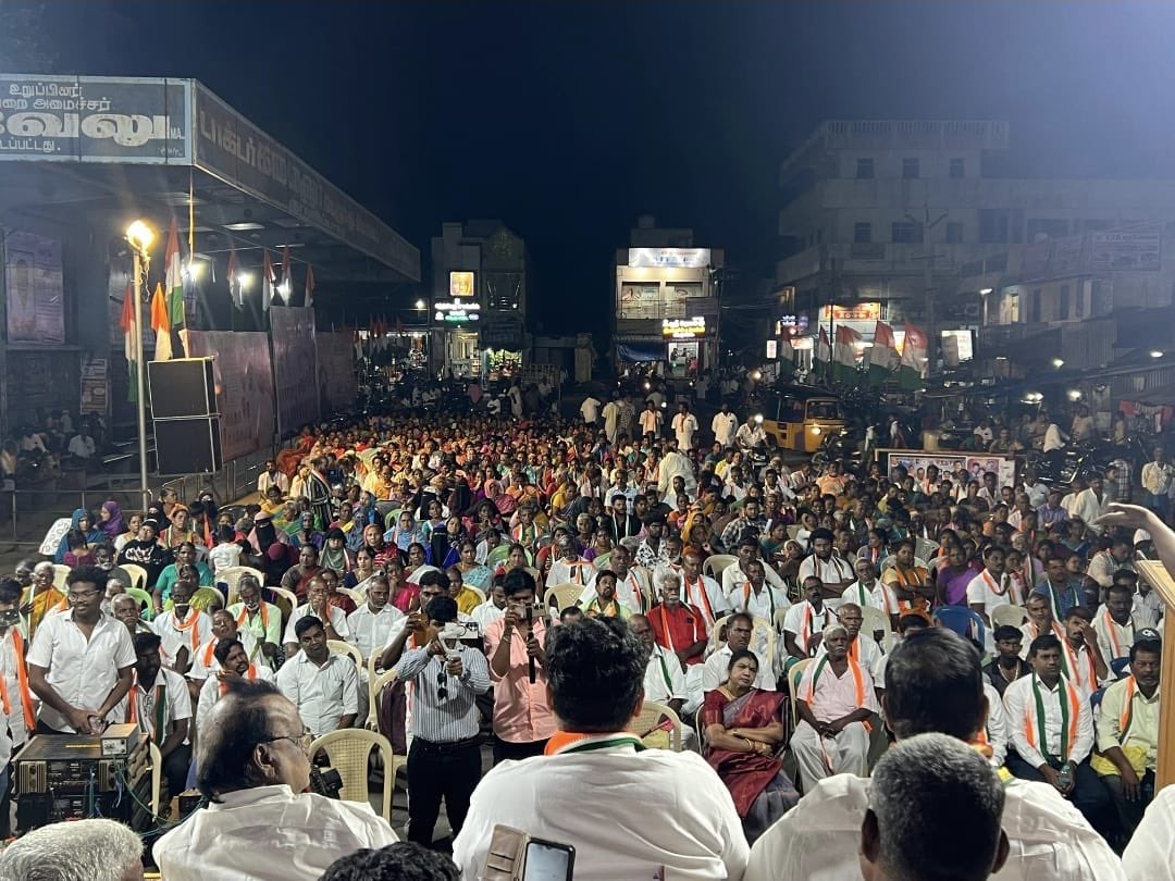 INCMinority's tweet image. A public meeting on ‘Save the Constitution, Protect Minority Rights’ was organized by the Tamil Nadu Congress Committee Minority Department, Tiruvannamalai South District.
@ShayarImran @INCMinorityTN @ariefaicc786