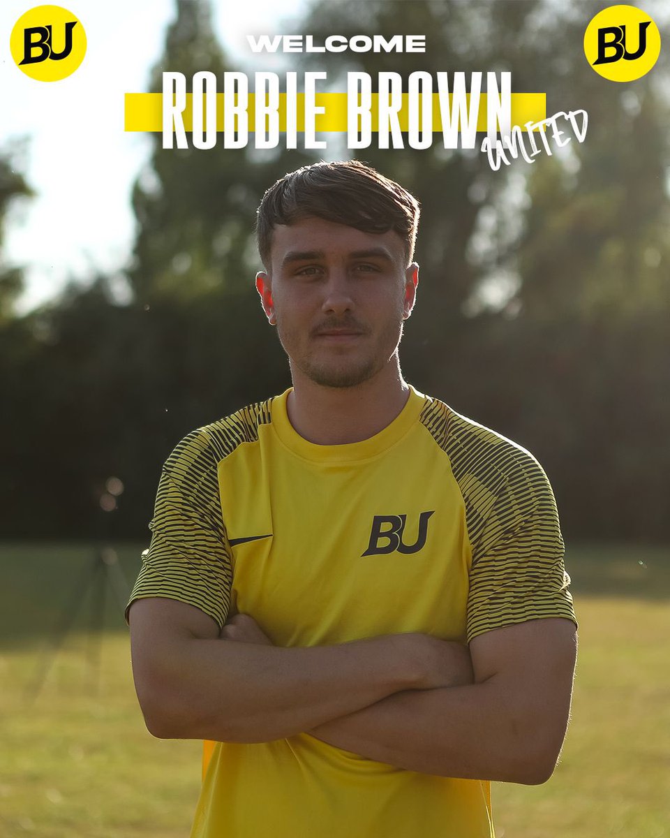 𝐍𝐄𝐖 𝐒𝐈𝐆𝐍𝐈𝐍𝐆 🟡⚫️

We are delighted to announce the signing of Robbie Brown ahead of the 2025/26 season.

Robbie is available for sponsorship for the 2025/26 season. If you’re interested in supporting Robbie and promoting your name or business please get in touch.