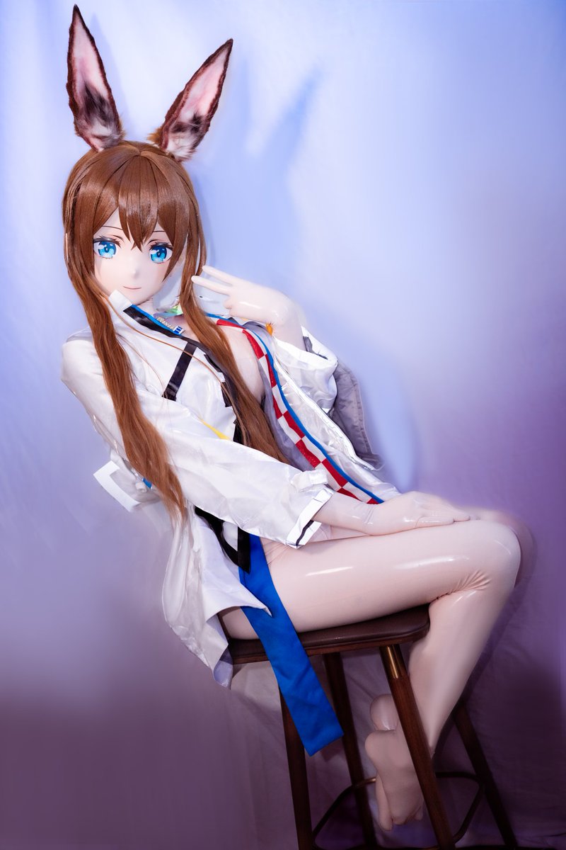 ZeesangPie's tweet image. wink~（假装在wink
这套最有女儿感的一张！
#kigurumi