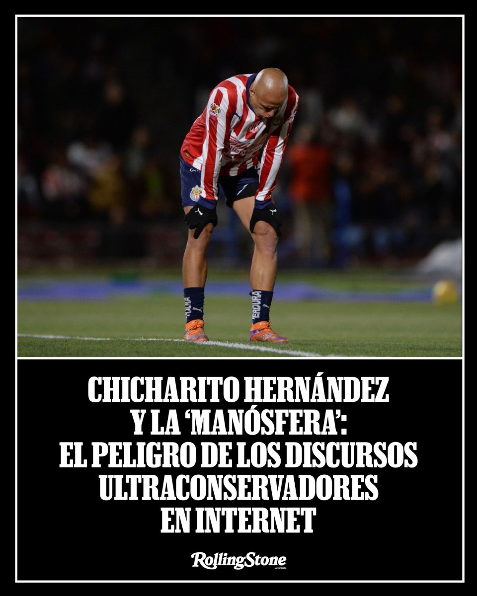 Rolling Stone en Español - ESPAÑA (@rollingstonees) on Twitter photo 😳 Chicharito Hernández fue sancionado por difundir mensajes machistas en redes. De acuerdo con usuarios, sus discursos reflejan una tendencia peligrosa que crece en internet. Lee la nota completa aquí. ⬇️ 
#RollingStoneEnEspañol #Noticia
es.rollingstone.com/chicharito-her… 😳 Chicharito Hernández fue sancionado por difundir mensajes machistas en redes. De acuerdo con usuarios, sus discursos reflejan una tendencia peligrosa que crece en internet. Lee la nota completa aquí. ⬇️ 
#RollingStoneEnEspañol #Noticia
es.rollingstone.com/chicharito-her…