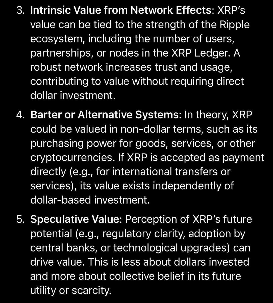 Pollux2789's tweet image. If you do not understand why XRP can’t be 3-7 digits… then take a look.
XRP CAN HAVE HIGH VALUE WITHOUT ANY FIATS PUMPED INTO IT!
Grok says theoretically… but I say guaranteed!
Everyone in the world knows fiats is collapsing. It’s very obvious.
Prepare.
👇🏻👇🏻👇🏻