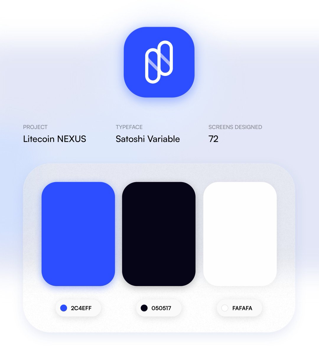 Litecoin <a href="/nexuswallet/">nexuswallet</a> fonts and colors breakdown.
