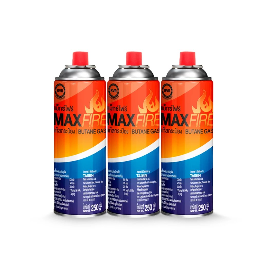 Shopsskk's tweet image. [3 กระป๋อง] MAX FIRE แก๊สกระป๋อง แก๊สปิคนิค พร้อมด้วยระบบป้องกันการระเบิด ปริมาณ 250g.
99 บาท พิกัด 👉 s.shopee.co.th/1BBemUw2pT

#แก๊สกระป๋อง #แก๊สปิคนิค #MAXFIRE #ของดีบอกต่อ #ของมันต้องมี