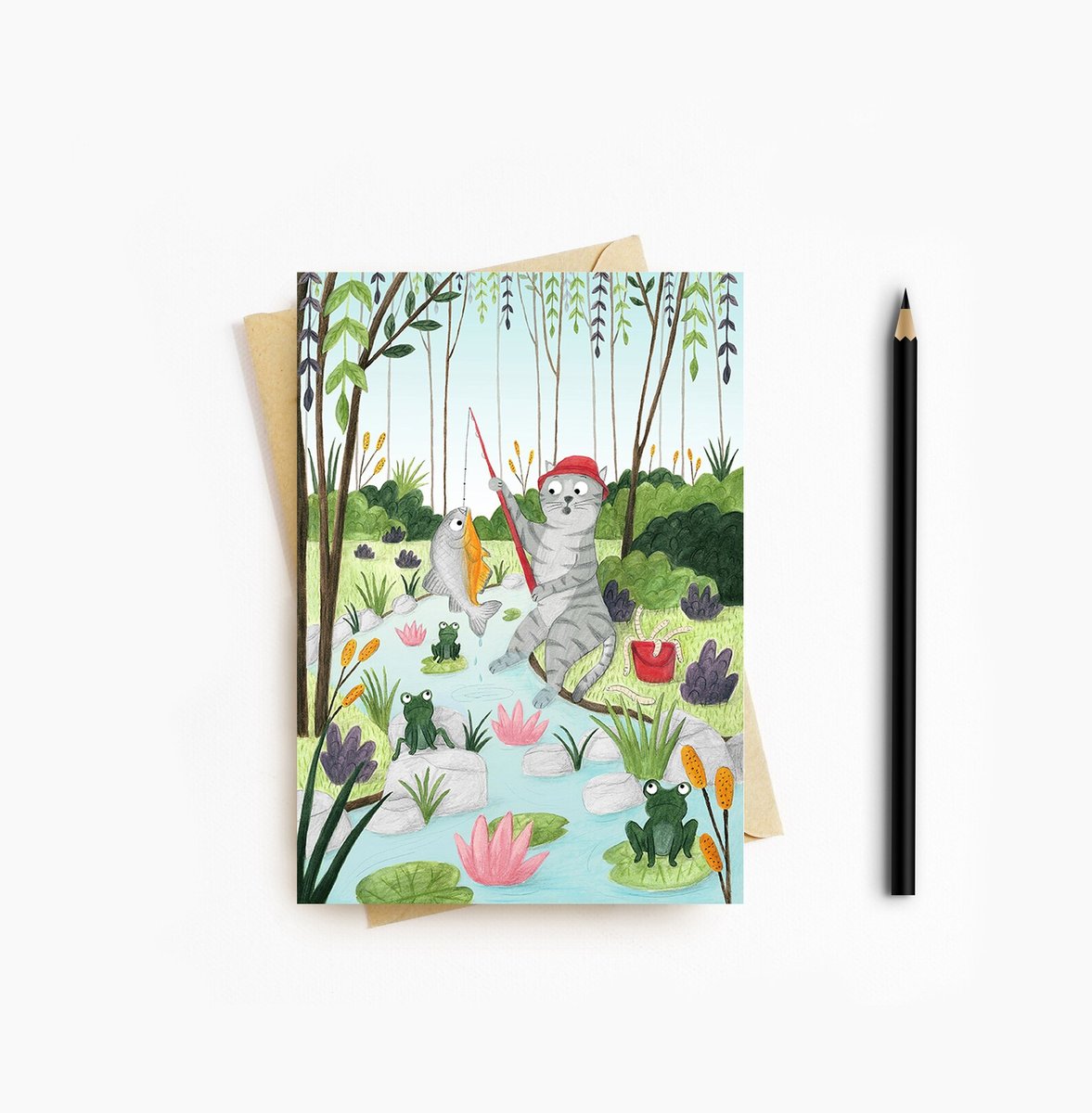 FawaShah's tweet image. I sell original art, high quality art prints & greeting cards just like this cute cat card. 15% off first orders via a newsletter signup fawashah.co.uk/product-page/c… #ukgifthour #ukgiftam #shopsmall #Gift #illustration #artistsontwitter #birthday #Caturday #art #supportsmallbusiness