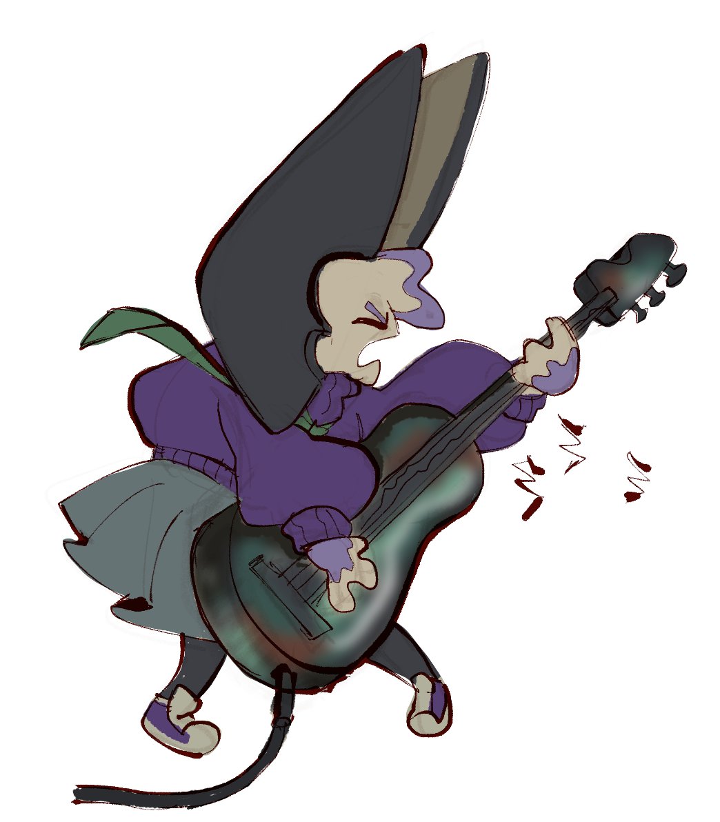 butterybydesign's tweet image. jamming away #oc #ocart