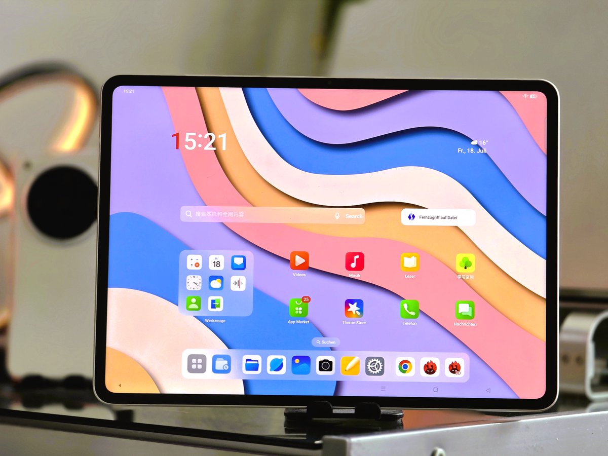 notebookcheck's tweet image. Preiskracher-Tablet mit 13,2 Zoll und Snapdragon 8 Elite - Test OnePlus Pad 2 Pro dlvr.it/TM76gM #OnePlusPad #TabletTest #Snapdragon8 #iPadAlternative #TechnikTeste