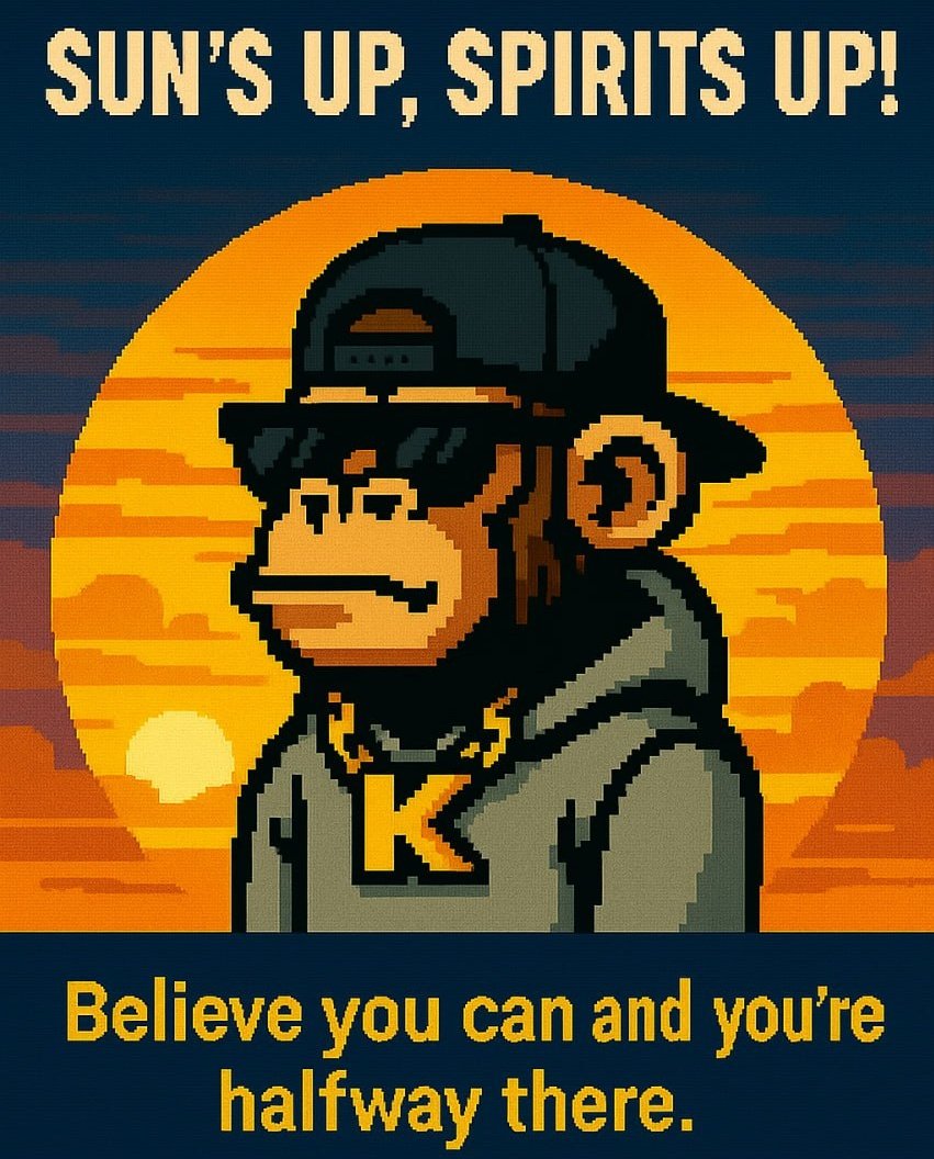 based_kibo's tweet image. โ๏ธ Sunโs up, spirits up. $KIBO keeps pushing forward. The storm passed, but we didnโt break, we just leveled up.
New day, new grind. Letโs build.