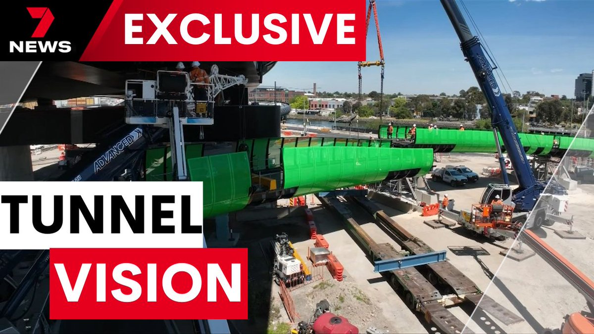 7NewsMelbourne's tweet image. EXCLUSIVE: There's a new quicker way for western suburbs residents to get to the city and avoid peak hour traffic.
A two-and-a-half-kilometre cycle path is set to slash travel times and provide a safer route for cyclists. youtu.be/DJ4UC3UG0Gg @bethan_yeoman #7NEWS