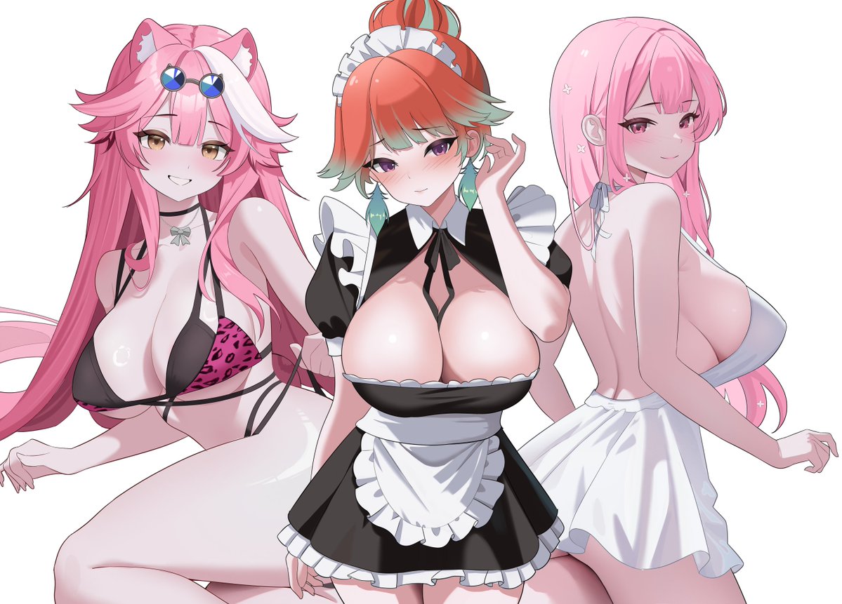 Layunaartt's tweet image. What are your favorite Hololive ships? I want to draw more of them! 🫣🥰 #RaorArt #KFPicasso #callillust