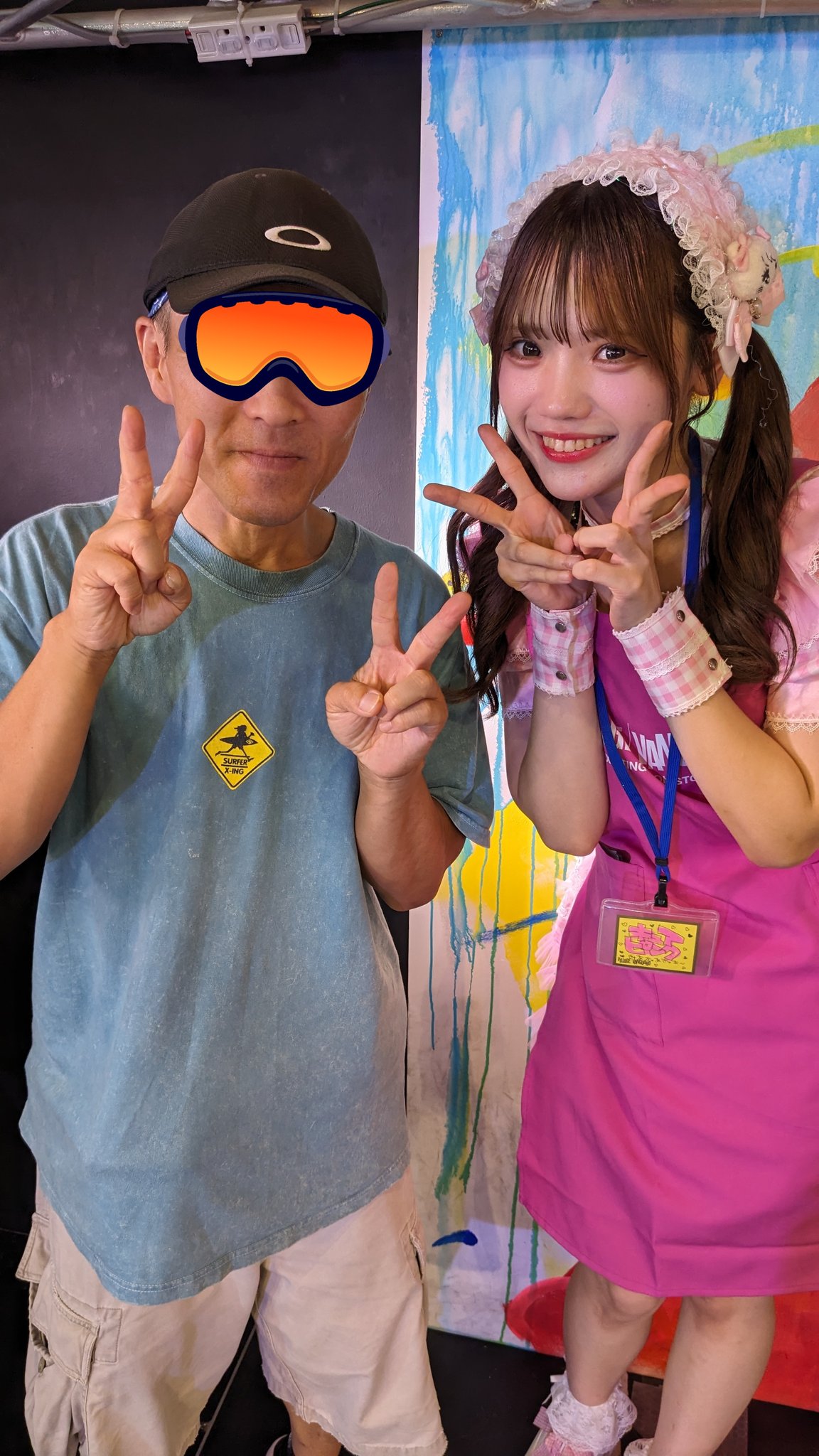 MEGAFON 星野あみ 推しT MEGAFON 星野あみ 推しT MEGAFON メガフォン 星野あみ 推しTシャツ