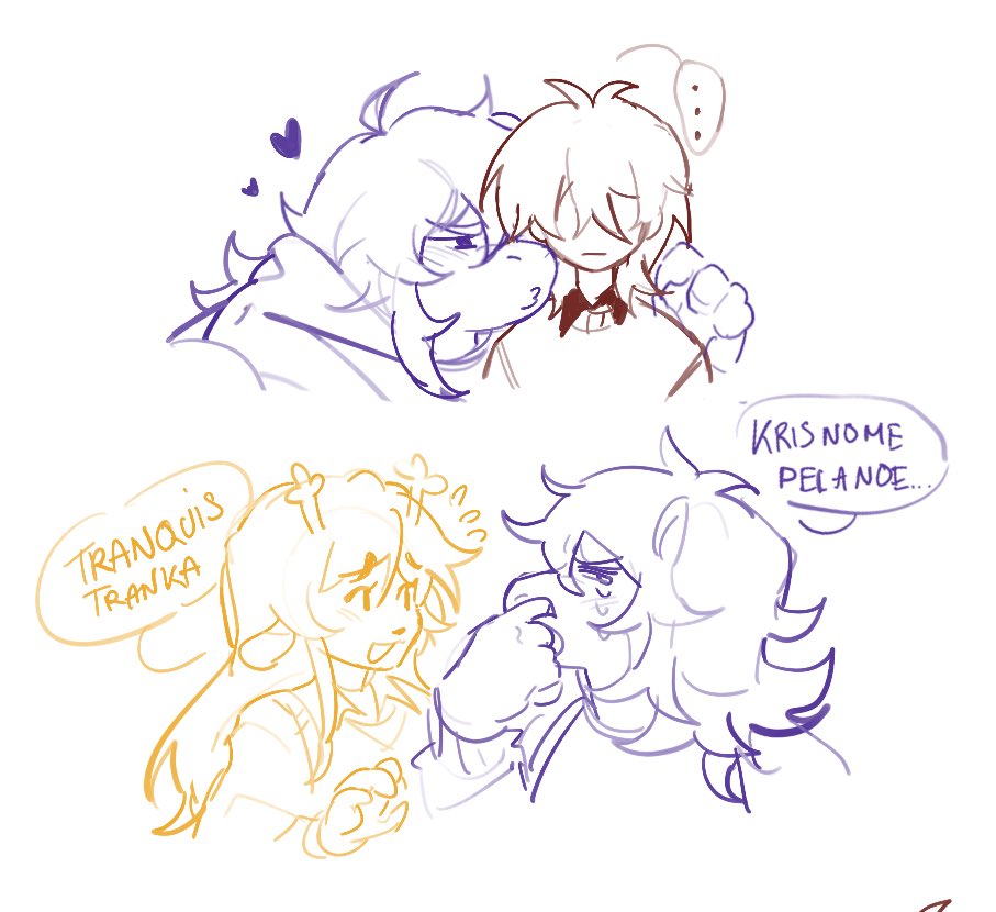 SophiaMohr1's tweet image. #DELTARUNE #krusei #undertale 
More more