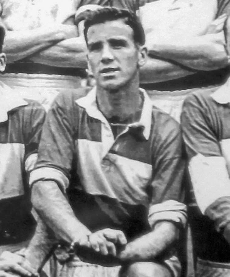 Doiregaa's tweet image. Derry GAA is saddened to learn of the passing of one of our greatest Gaelic footballers, Colm Mulholland.

Colm Mulholland represented Derry at senior level for thirteen years, displaying his trademark flamboyance throughout the 1950s and early 1960s. An Ulster Senior Football…