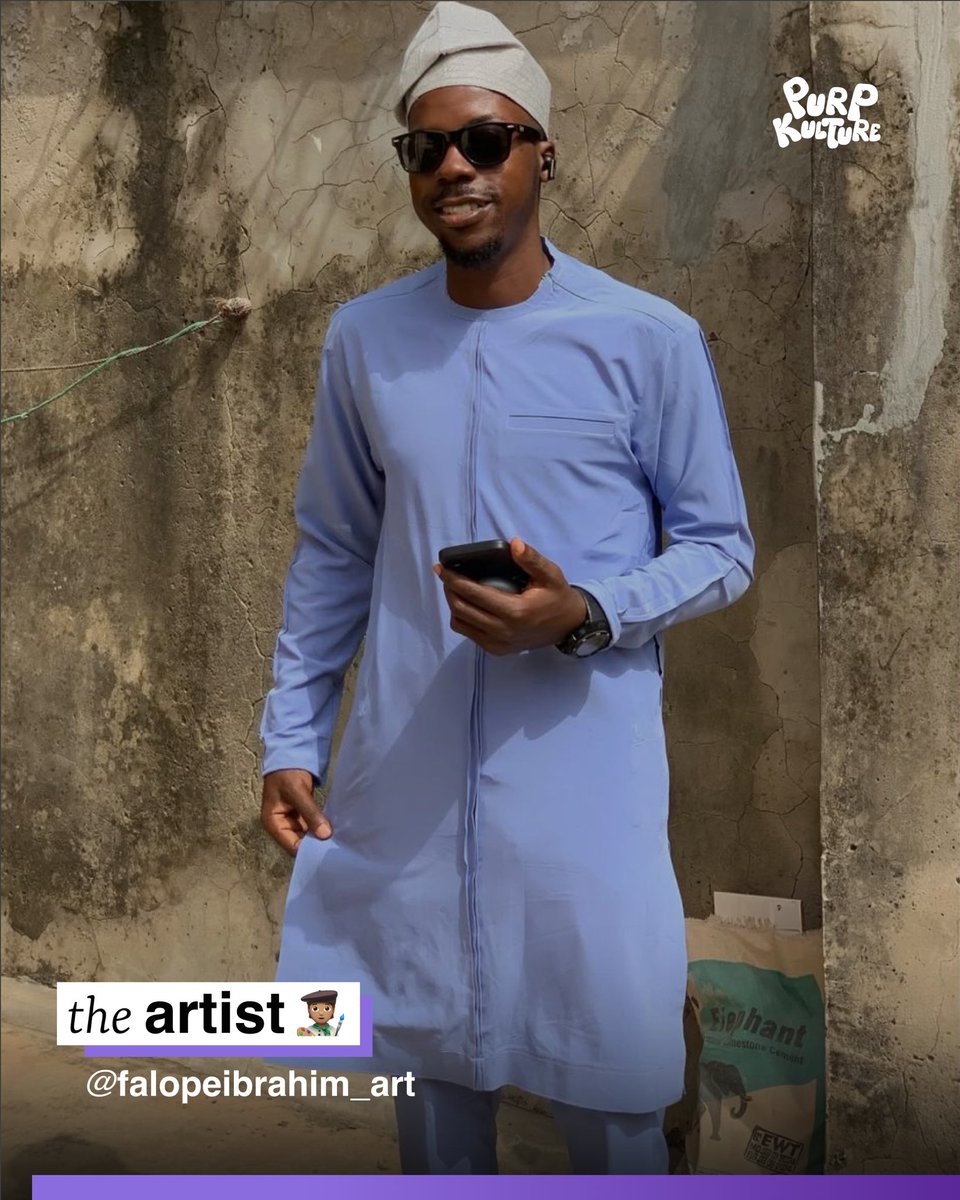 💜: ‘Artistic Weekend’ featuring <a href="/Falopebrhyme/">falope Ibrahim Art</a> 

The Art 🎨 Vs The Artist 🧑🏽‍🎨