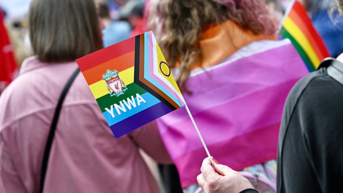 We're proud to be joining Liverpool's Pride this afternoon. 

Alongside LFC colleagues, supporters and stakeholders in support of the LGBT+ community 🏳️‍🌈❤️ #RedTogether