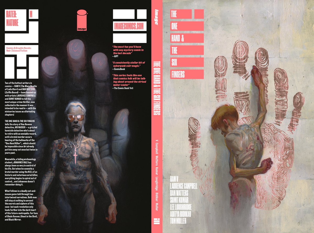 hellomuller's tweet image. Amazing to see that THE ONE HAND AND THE SIX FINGERS won the Best Graphic Album: Reprint #eisnerawards2025! Congrats to the whole team!