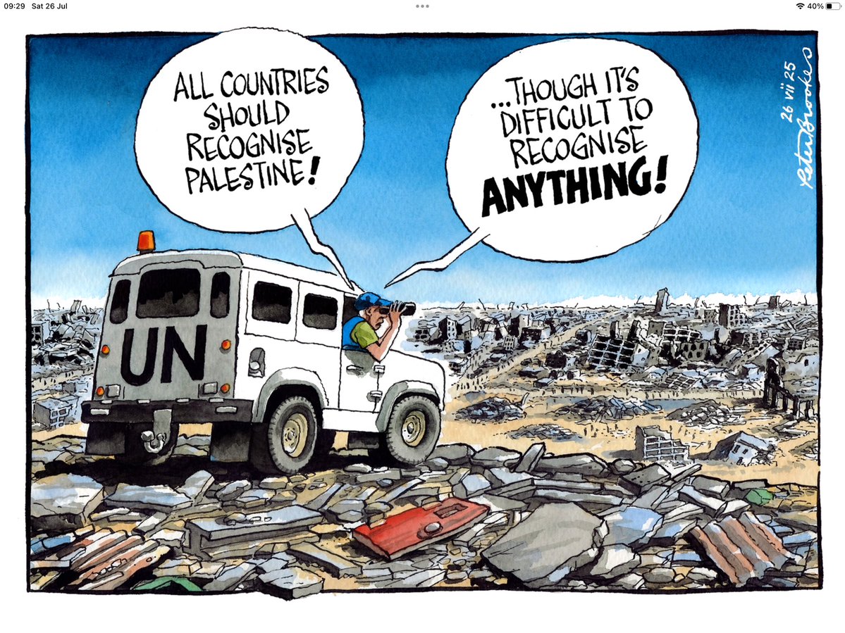 BrookesTimes's tweet image. My cartoon @thetimes Saturday. Prints available from
timescartoons.co.uk
