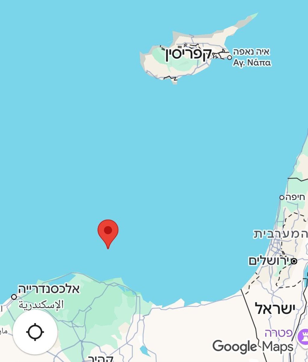 NieuwsuitIsrael's tweet image. Men kan starten met het koelen van flesjes water en het smeren van broodjes Pastrami !!
Want…
Volgens de laatste update heeft het schip Handala, dat een paar dagen geleden vanuit Italië richting Gaza vertrok "om de blokkade te doorbreken", een afstand van ongeveer 260 km van…