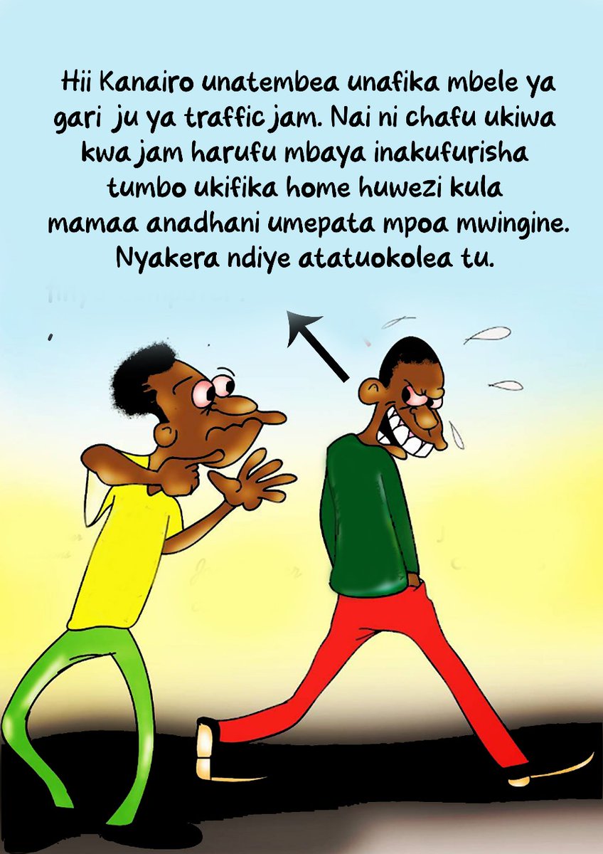 DaliaBFO1's tweet photo. Haha, this cartoon speaks volumes! It's exactly the frustrating reality many of us face daily in Nairobi endless traffic, unbearable smells. This isn't the Nairobi we deserve. Irungu Nyakera is ready to fix these fundamental issues. #MastaWaNai #IrunguNyakera #FixNairobi https://t.co/cQv8p1ezxG