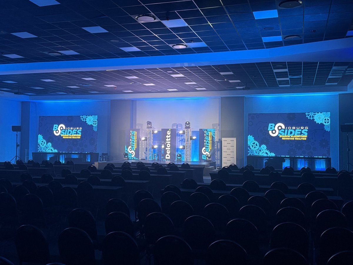 Jason Jordaan πΏπ¦πΊπ¦π» (@dfs_jasonj) on Twitter photo Looking forward to giving the keynote presentation at <a href="/BSidesJoburg/">BSides Joburg</a> in less than an hour. The excitement is real. Looking forward to giving the keynote presentation at <a href="/BSidesJoburg/">BSides Joburg</a> in less than an hour. The excitement is real.