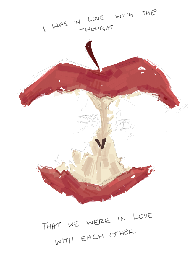 skelthors's tweet image. apple