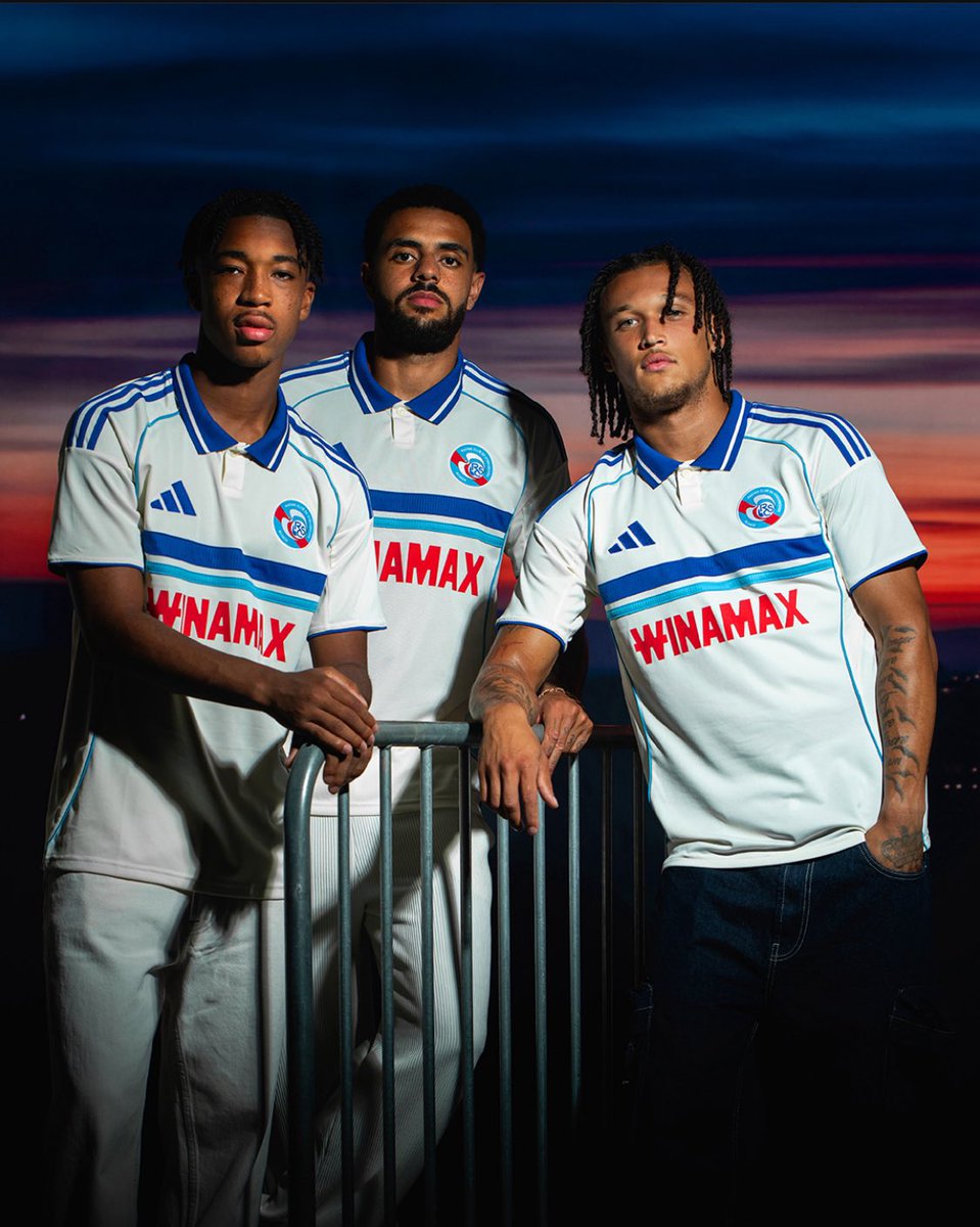 TheShirtUnion's tweet image. ⬜️| @RCSA Away 25/26
Taking inspiration from previous shirts with the banding style design comes @adidasFR modern take on it 🙌