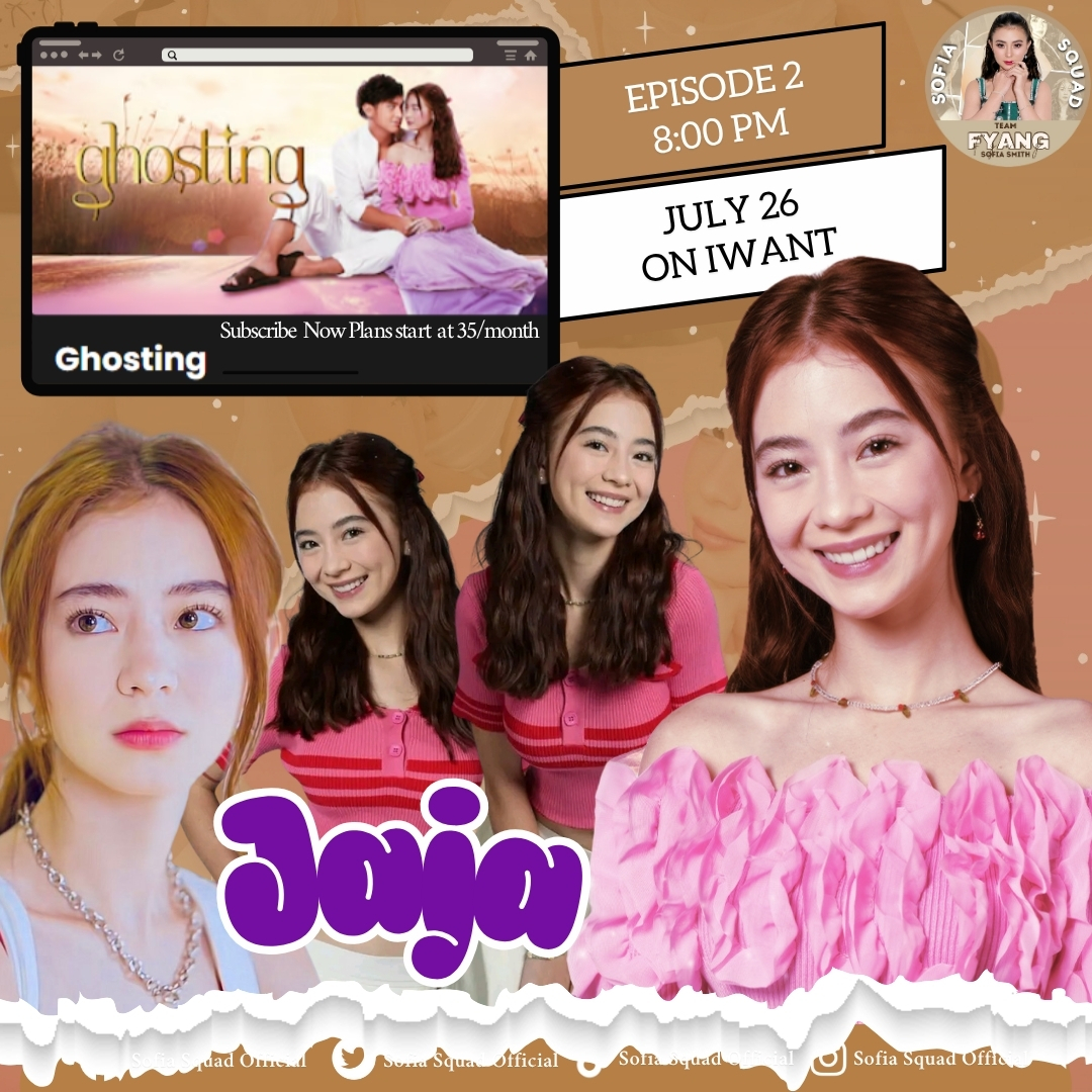 sofiasquadofc's tweet image. Mamaya na!! 

Handa naba ang lahat kiligin sa Episode 2! Mukhang may mabibighani at mukhang nabuhay ang puso ng otlum! 😆 

Abangan ang EPISODE 2 ng #GHOSTING mamaya na, JULY 26, 8PM sa iWant! Subscribe now to watch. Para hindi tayo ma ghosting! 

#fyangsmith