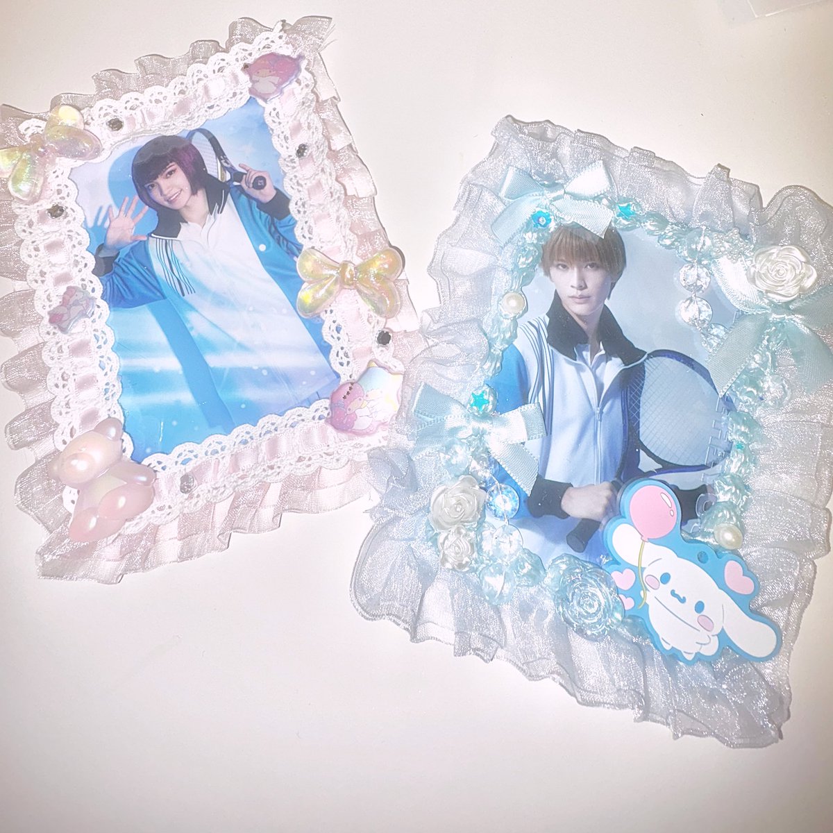 ta__mak1's tweet image. # テニミュデコレーション部 

ホイップ絞るの下手すぎた