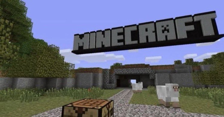 Retweet if you’re old enough to remember the Minecraft tutorial worlds
