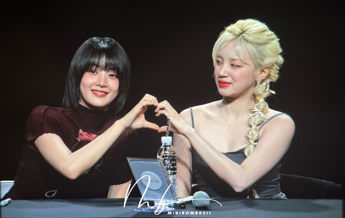 minibomb0311's tweet image. 250726 민니 프리뷰
Minnie & yuqi❤️😂
#IDLE #GIDLE #여자아이들 #아이들 #민니 #MINNIE #มินนี่