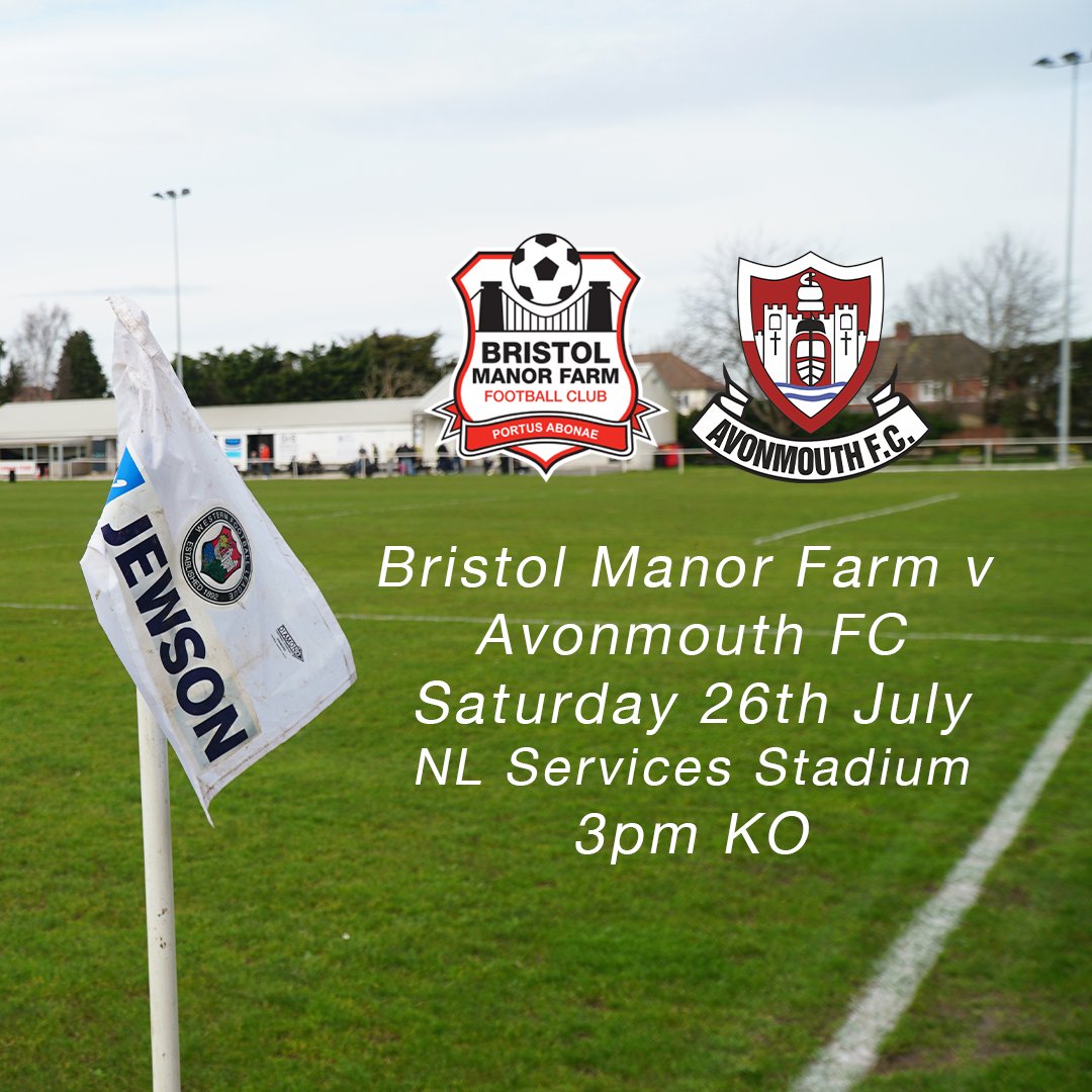 CHANGE OF VENUE!!!! 
THE GAME AGAINST MANOR FARM TODAY IS NOW DOWN AT AVONMOUTH FOOTBALL CLUB WITH FREE ENTRY !!!