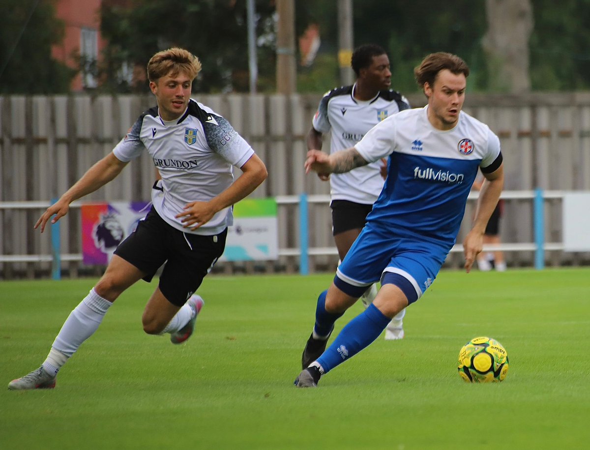 takeley_fc's tweet image. Whose Excited To See Sam Chaney In The Blue & White As He Takes On His Former Club