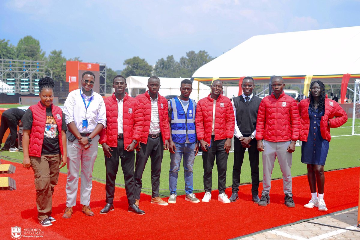 Ndebwoha and 20 others (@isaiah_ndebwoha) on Twitter photo Uganda's football future is bright H.E <a href="/KagutaMuseveni/">Yoweri K Museveni</a> officially launched the CHAN 2024 qualifiers . The Cranes are ready to take flight! 🦅 #CHAN2024 #UgandaCranes
I personally would love to thank Prof <a href="/ReachDrMuganga/">ᗪᖇ. ᒪᗩᗯᖇEᑎᑕE ᗰᑌGᗩᑎGᗩ</a> and <a href="/VUKampala/">Victoria University, Kampala</a> for making us part of Ugandan history Uganda's football future is bright H.E <a href="/KagutaMuseveni/">Yoweri K Museveni</a> officially launched the CHAN 2024 qualifiers . The Cranes are ready to take flight! 🦅 #CHAN2024 #UgandaCranes
I personally would love to thank Prof <a href="/ReachDrMuganga/">ᗪᖇ. ᒪᗩᗯᖇEᑎᑕE ᗰᑌGᗩᑎGᗩ</a> and <a href="/VUKampala/">Victoria University, Kampala</a> for making us part of Ugandan history