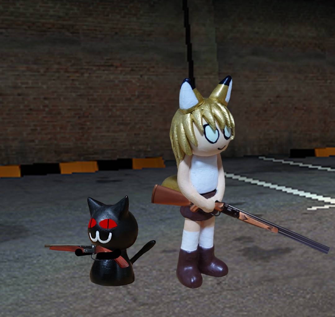 fudgebitter's tweet image. #見た人も無言で武器を持ったキャラを貼る