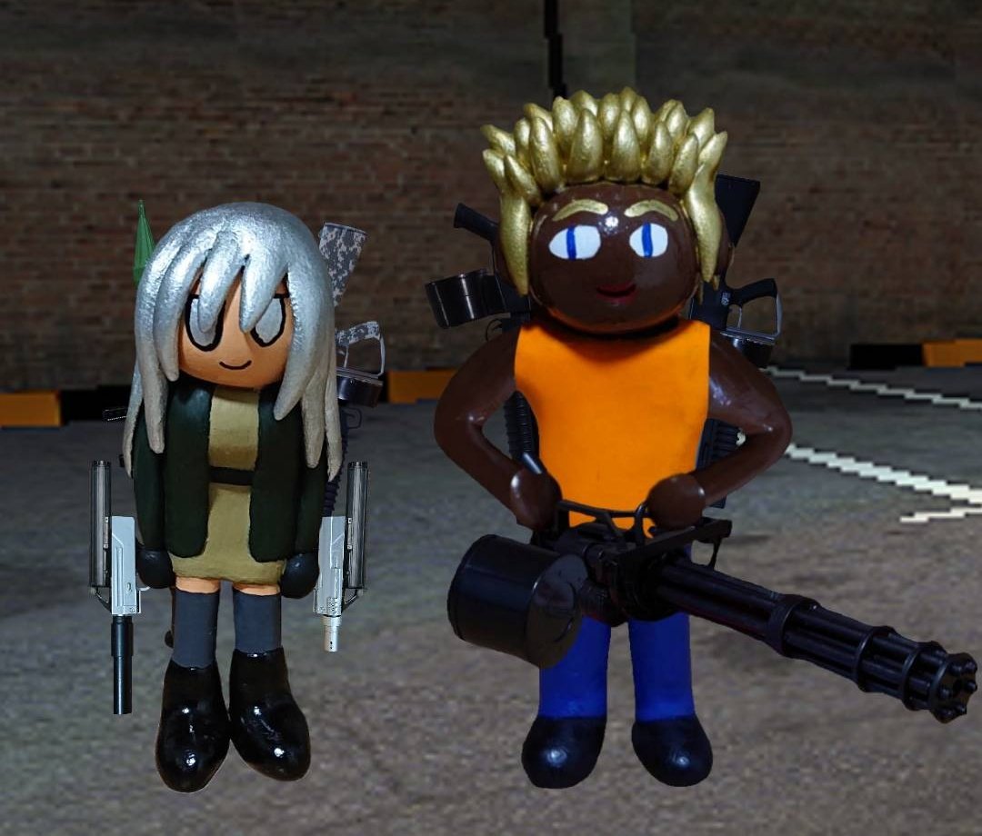 fudgebitter's tweet image. #見た人も無言で武器を持ったキャラを貼る